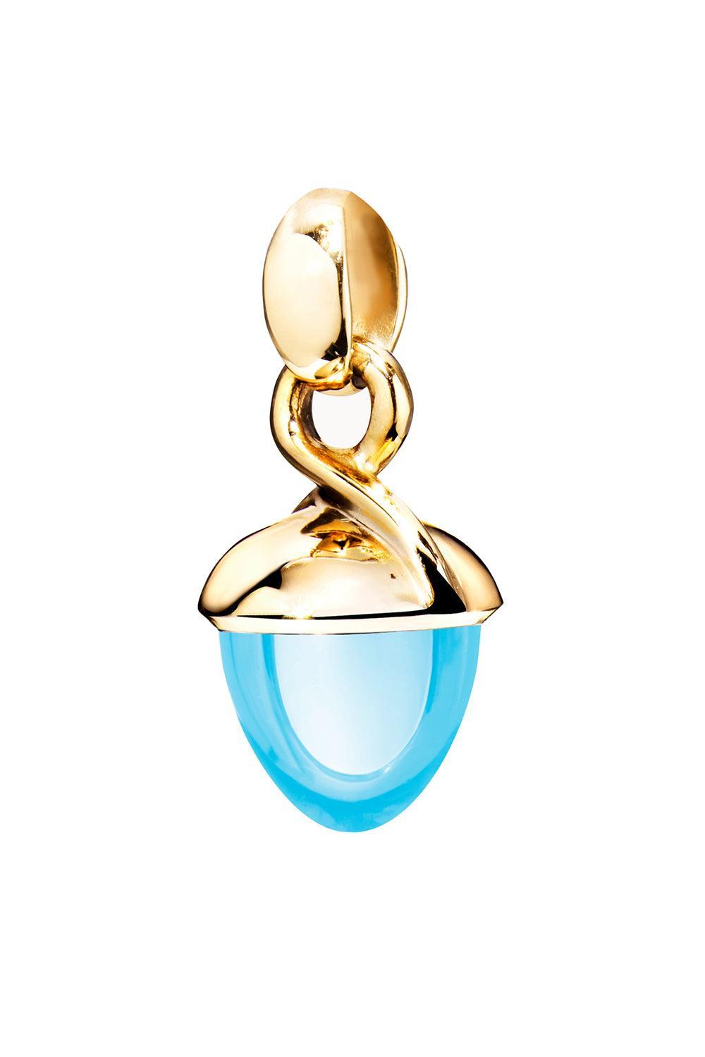 Sky Blue Topaz Mikado Boquet Pendant-YELLOW GOLD-JEWELRYFINE JEWELPENDANT-TAMARA COMOLLI