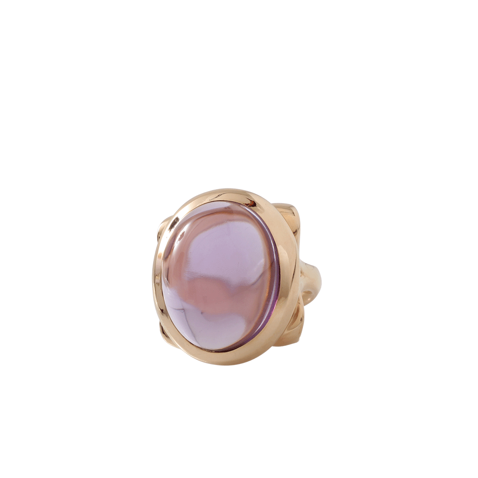 TAMARA COMOLLI-Amethyst Hippie Glam Ring-ROSE GOLD