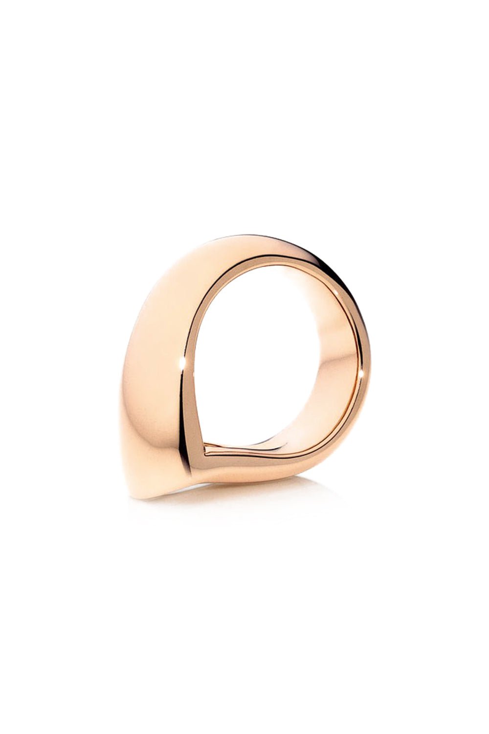 TAMARA COMOLLI-Signature Drop Ring-ROSE GOLD