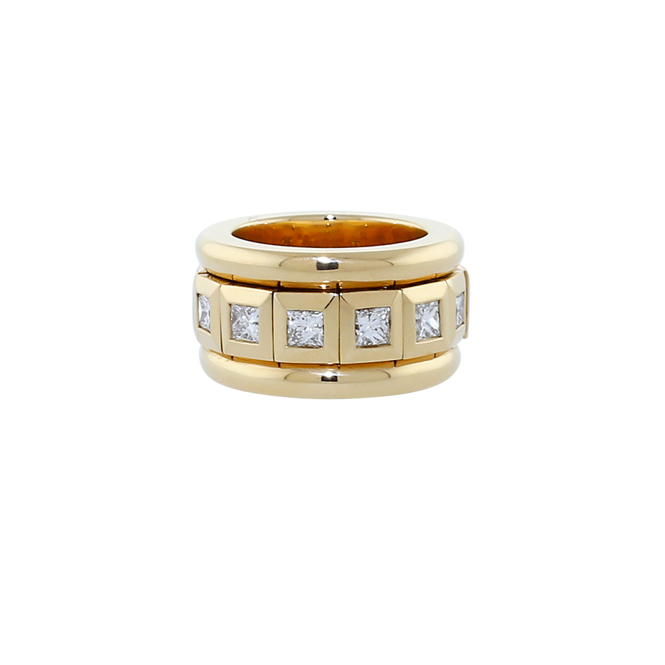 TAMARA COMOLLI-Curriculum Vitae Princess Cut Diamond Ring-ROSE GOLD