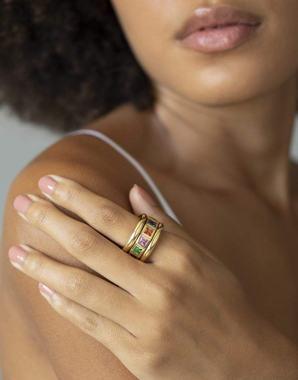 TAMARA COMOLLI-Candy Curriculum Vitae Ring-YELLOW GOLD