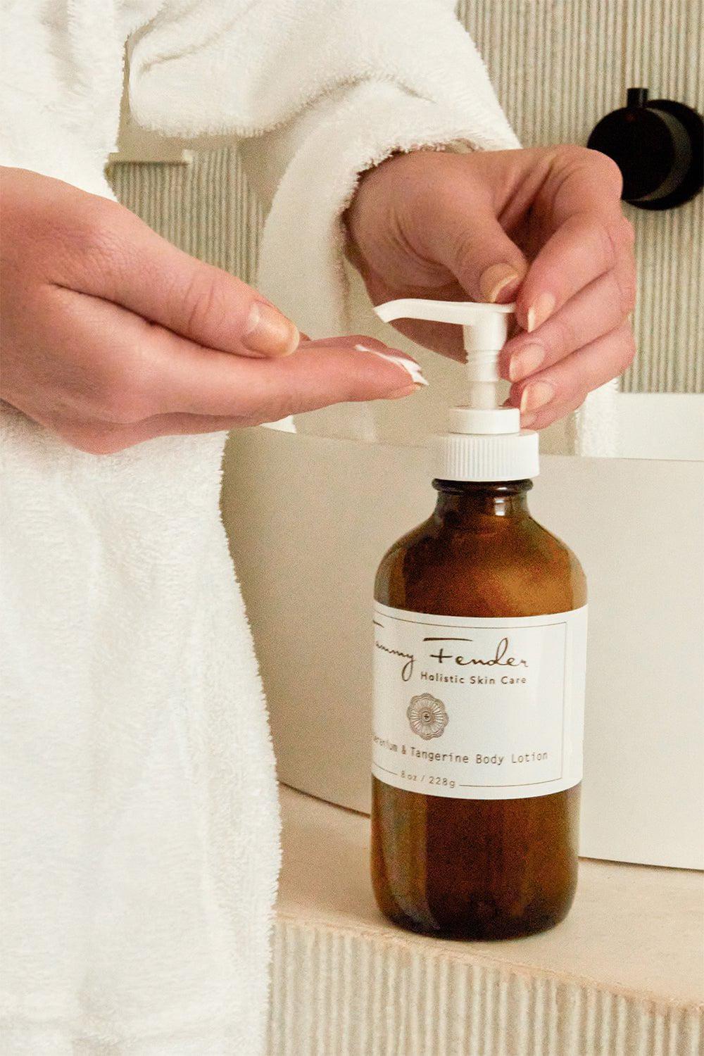 TAMMY FENDER-Rose Geranium Tangerine Body Lotion-8 OZ