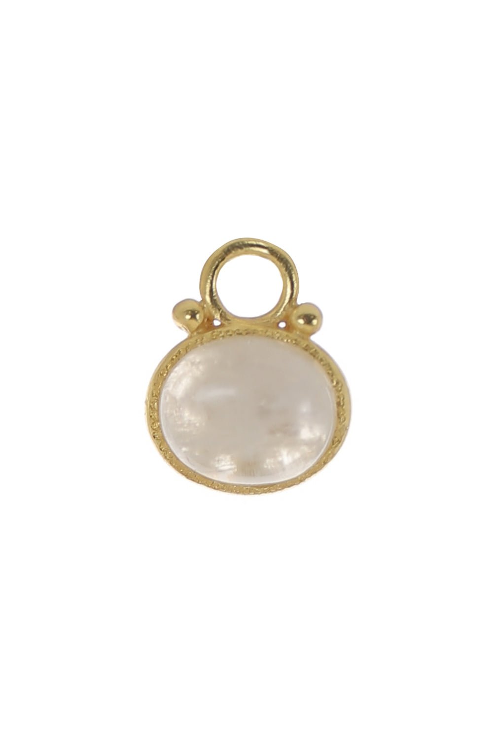 TANYA FARAH-Small Modern Etruscan Ear Charms-YELLOW GOLD