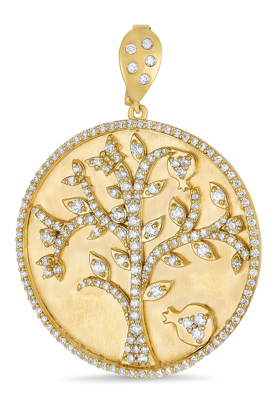 TANYA FARAH-Extra Large Tree of Life Enhancer-YELLOW GOLD