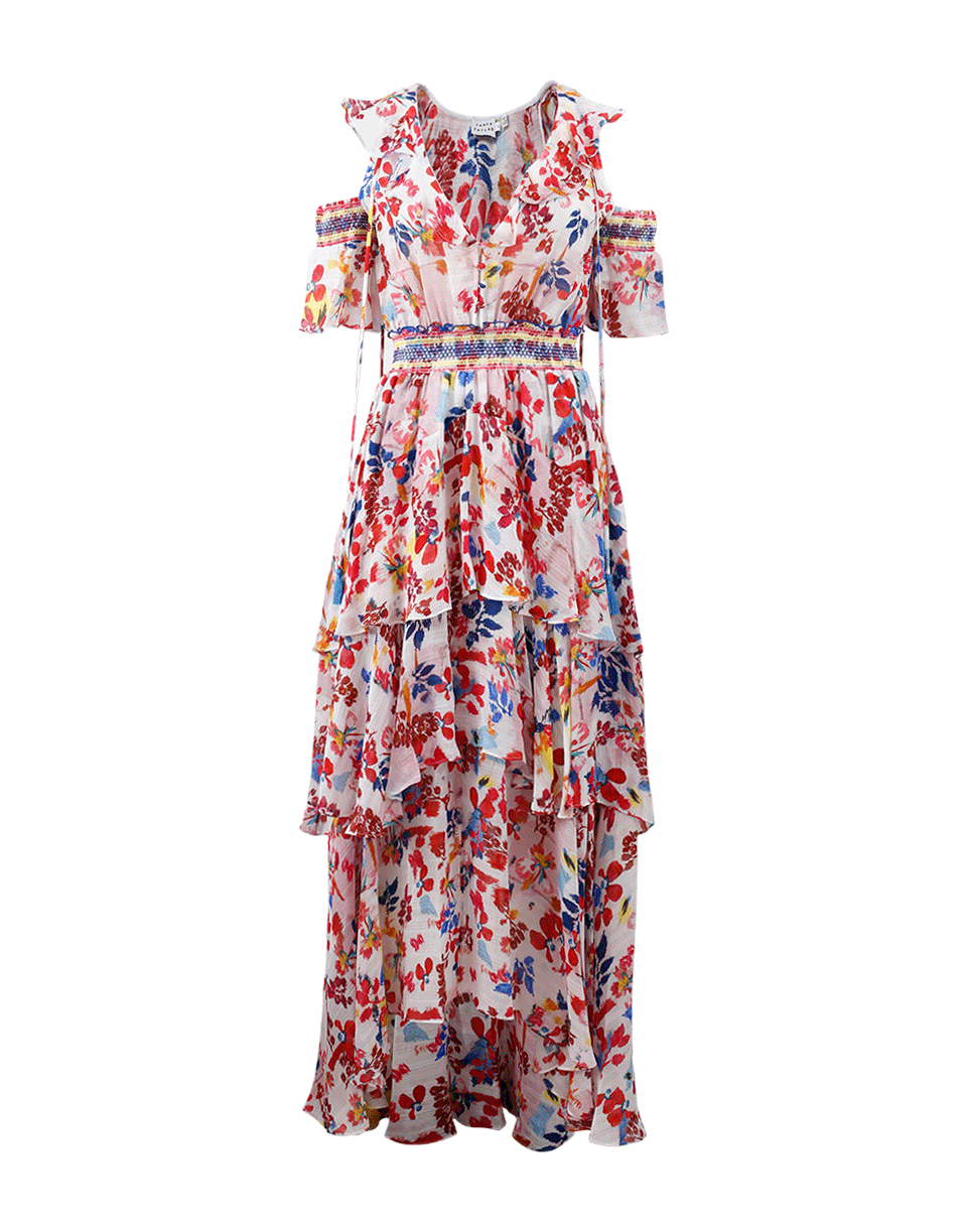 TANYA TAYLOR-Floral Isabelle Dress-