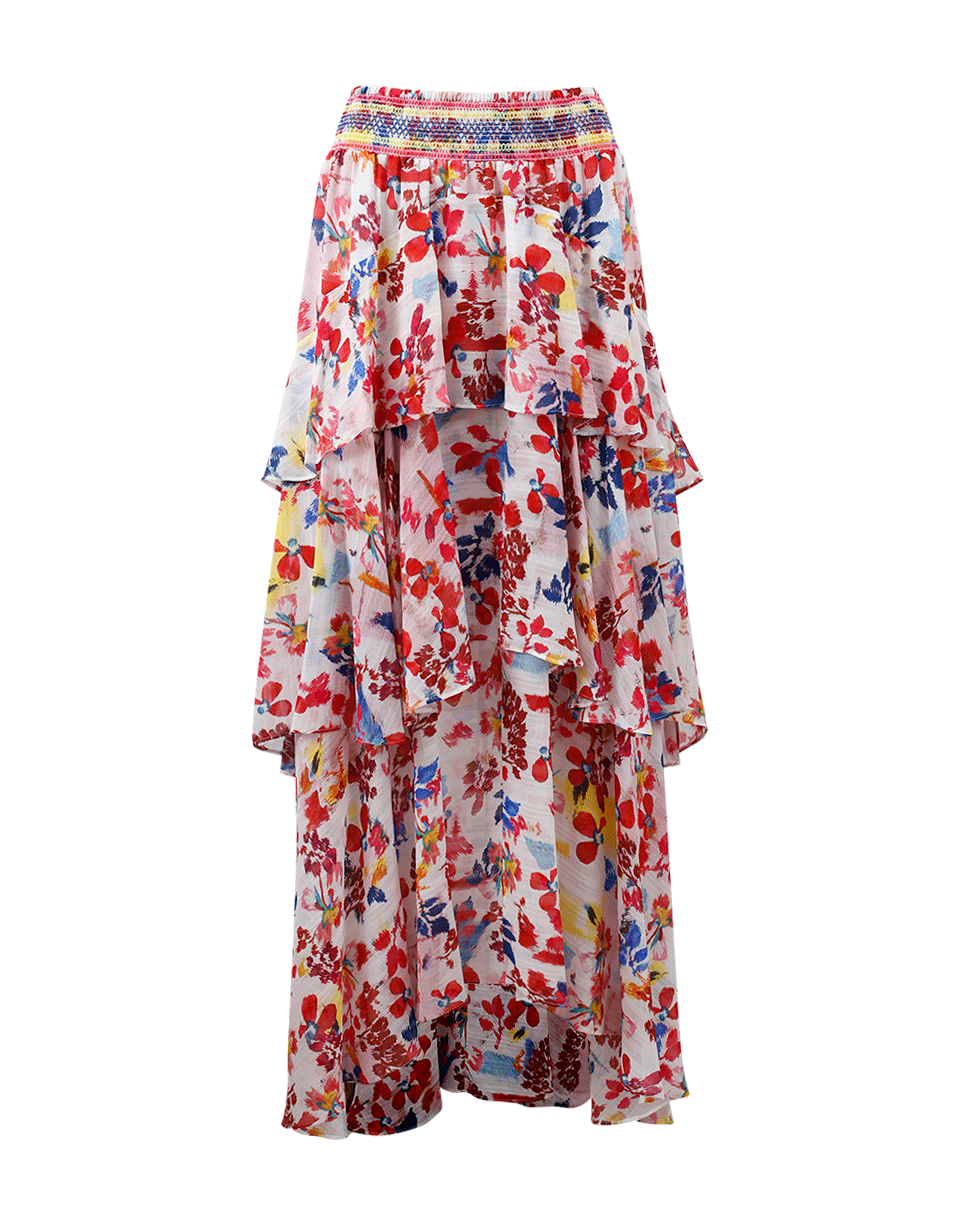 TANYA TAYLOR-Floral Burst Mariana Skirt-