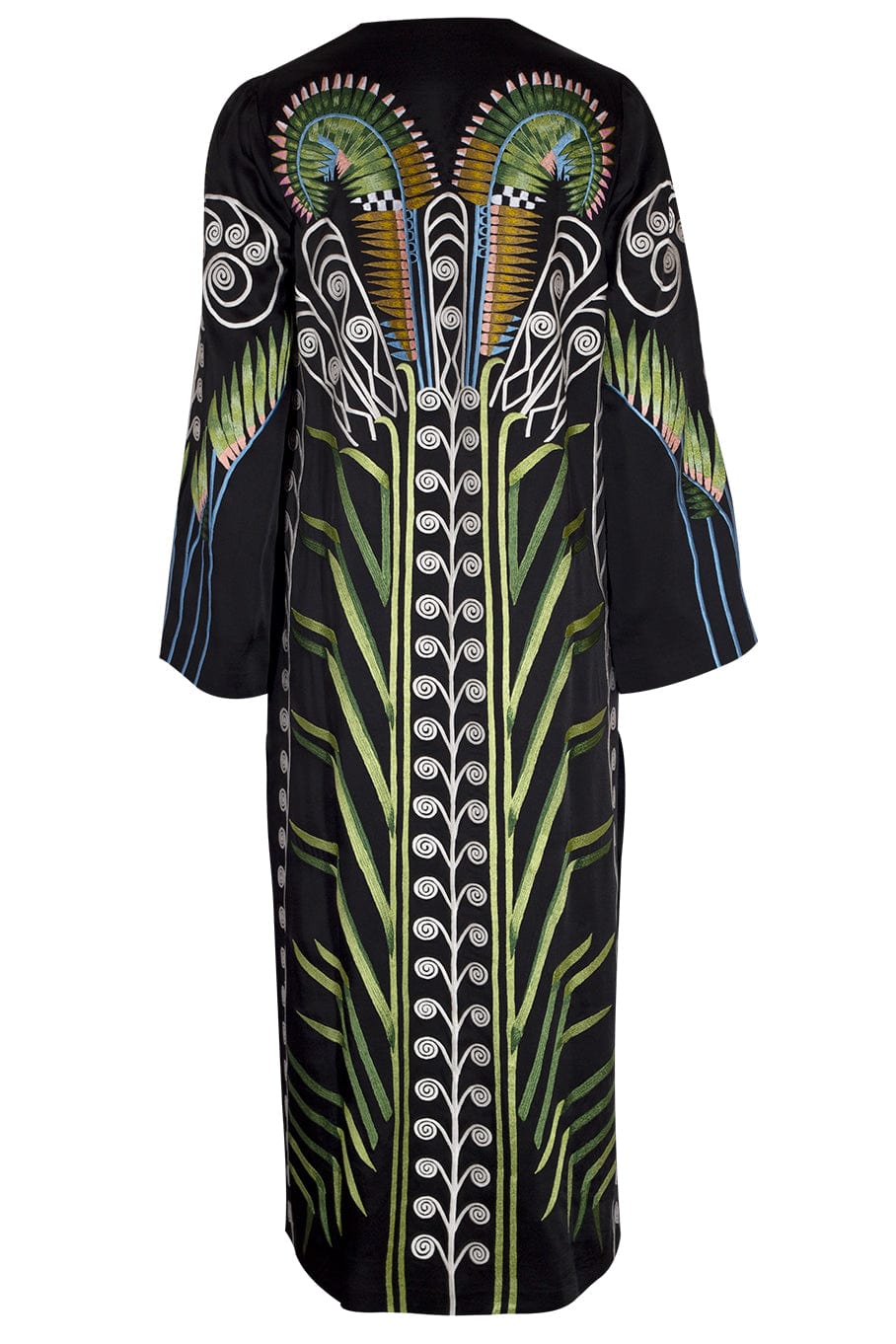 TEMPERLEY LONDON-Farrah Kimono-BLACK