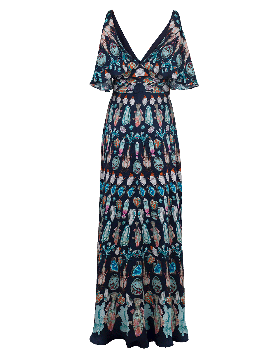 TEMPERLEY LONDON-Quartz Printed Dress-