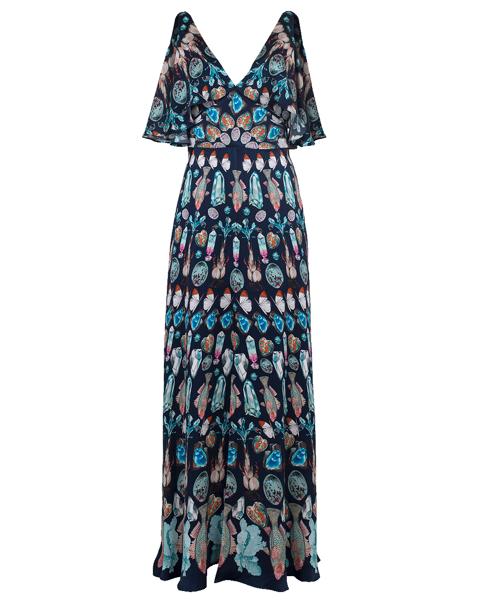 TEMPERLEY LONDON-Quartz Printed Dress-