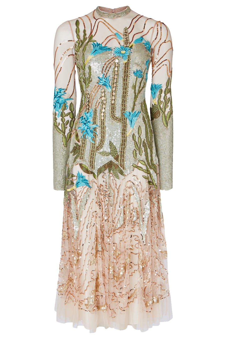 TEMPERLEY LONDON-Addison Midi Dress-