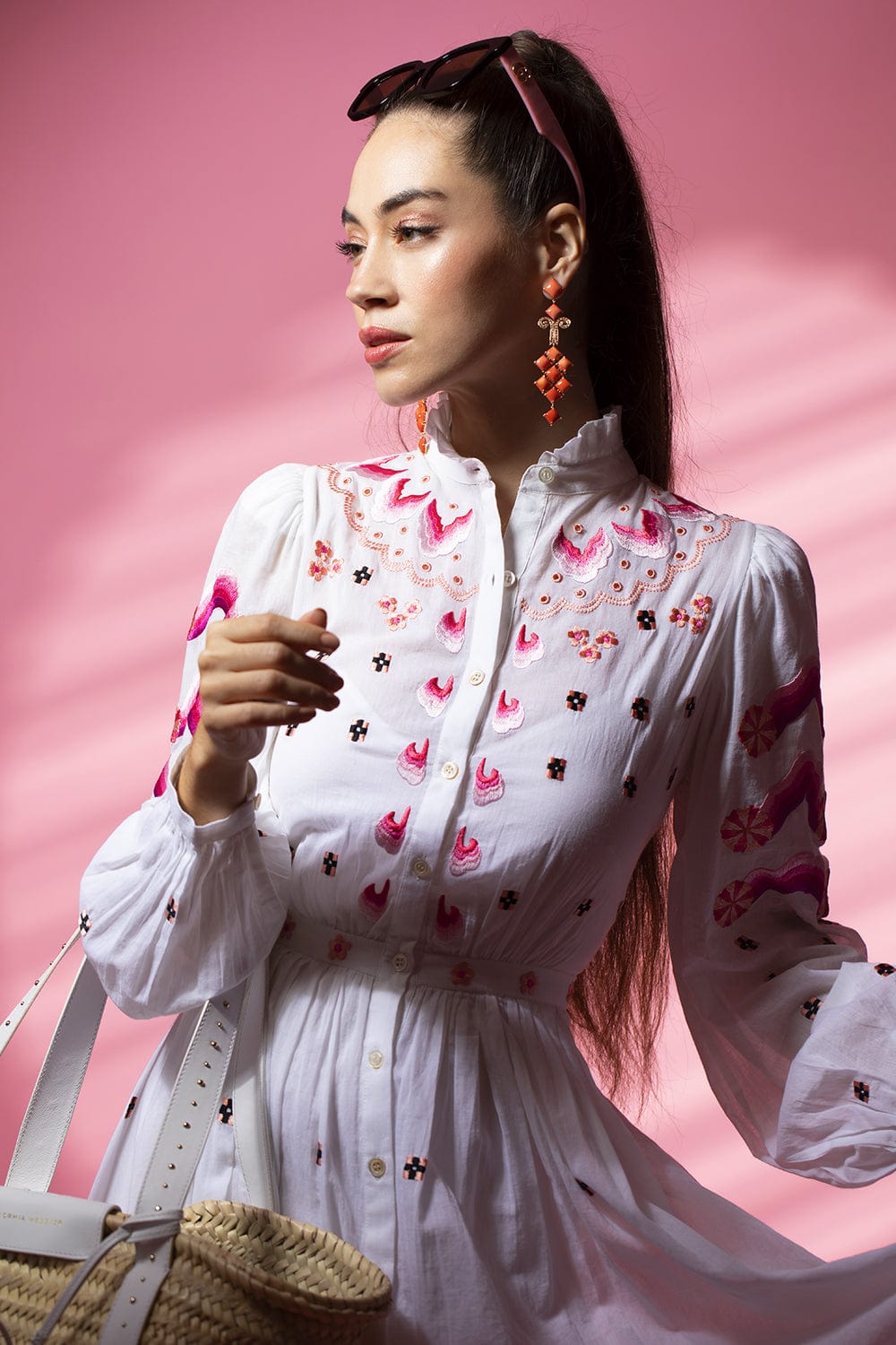 TEMPERLEY LONDON-Valerie Dress-WHITE