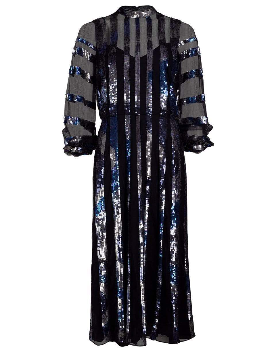 TEMPERLEY LONDON-Dusty Dress - Midnight-