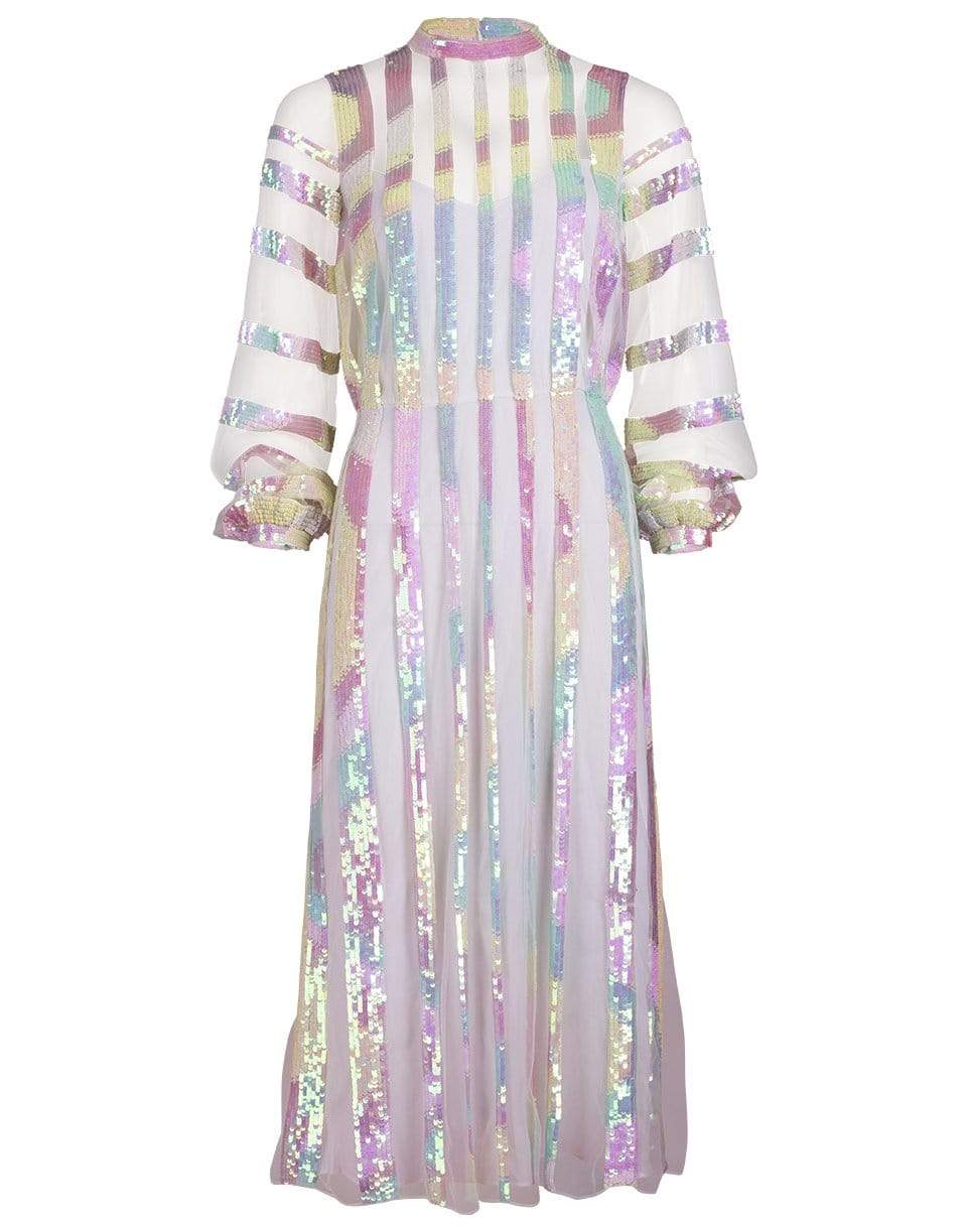 TEMPERLEY LONDON-Dusty Dress - Rainbow-