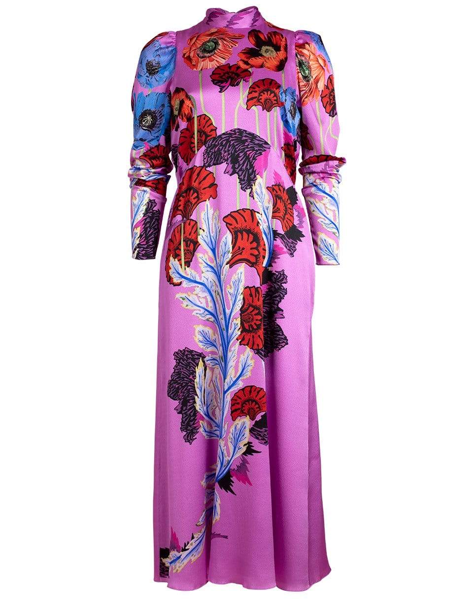 TEMPERLEY LONDON-Avril Print Tie Dress-