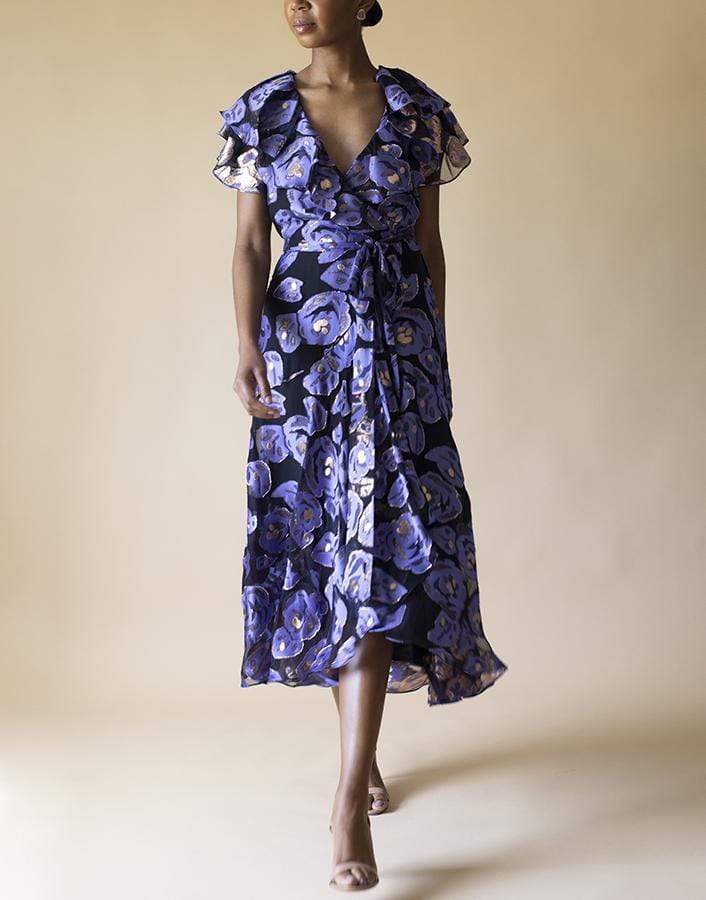 TEMPERLEY LONDON-Honeymoon Ruffle Dress-