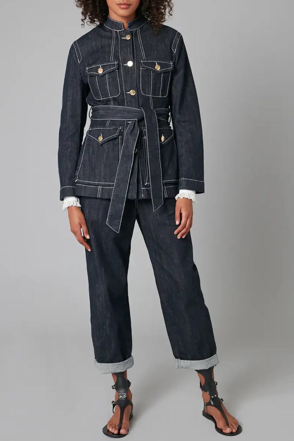TEMPERLEY LONDON-Jerry Denim Jacket-