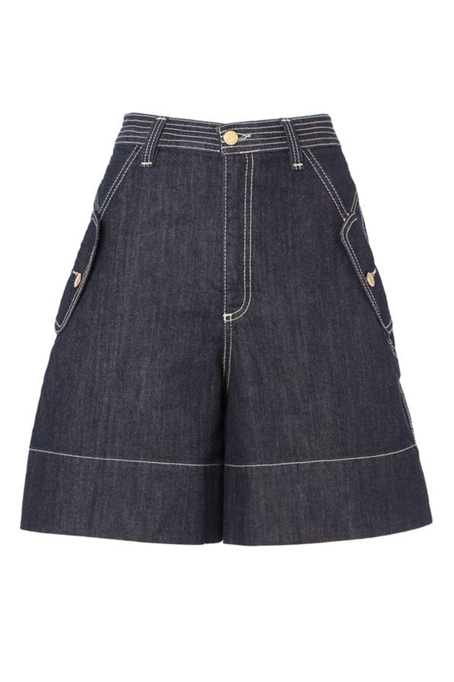 TEMPERLEY LONDON-Jerry Denim Shorts-