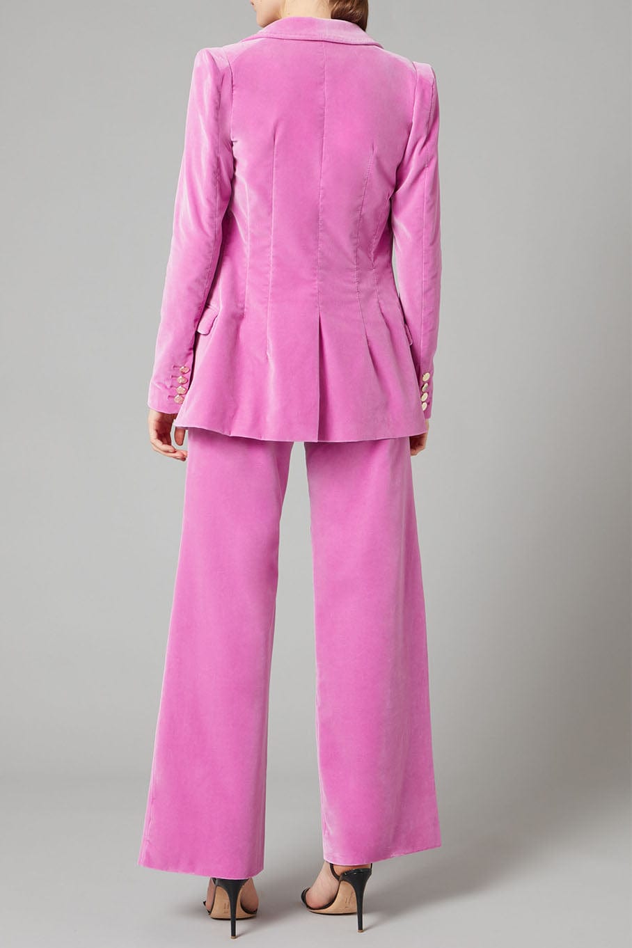 TEMPERLEY LONDON-Clove Velvet Waisted Trousers-