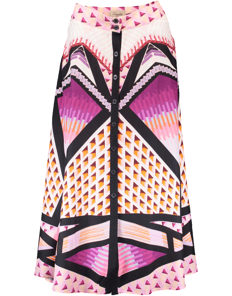 TEMPERLEY LONDON-Sun Shade Skirt-