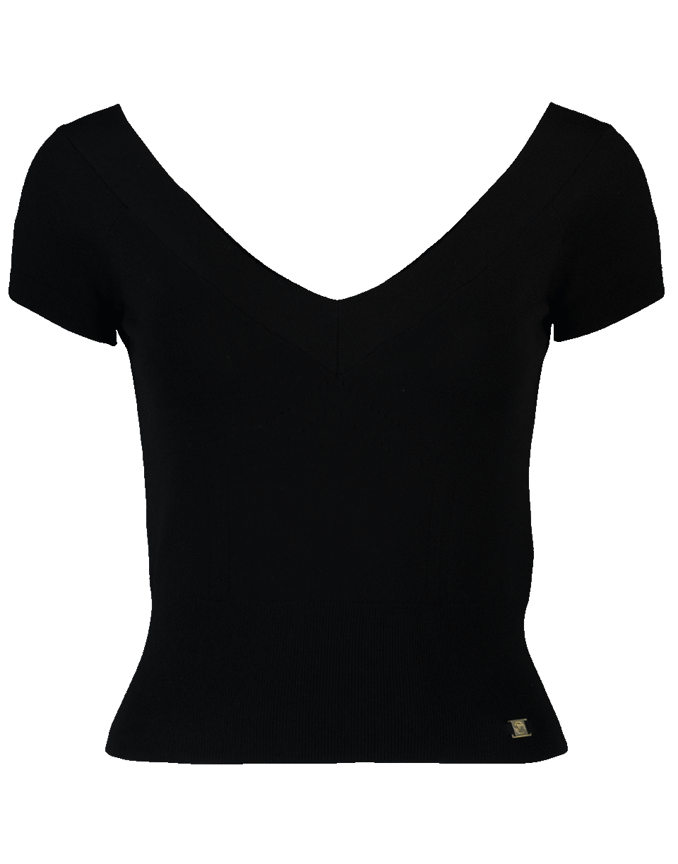 TEMPERLEY LONDON-Lavender Knit Top-