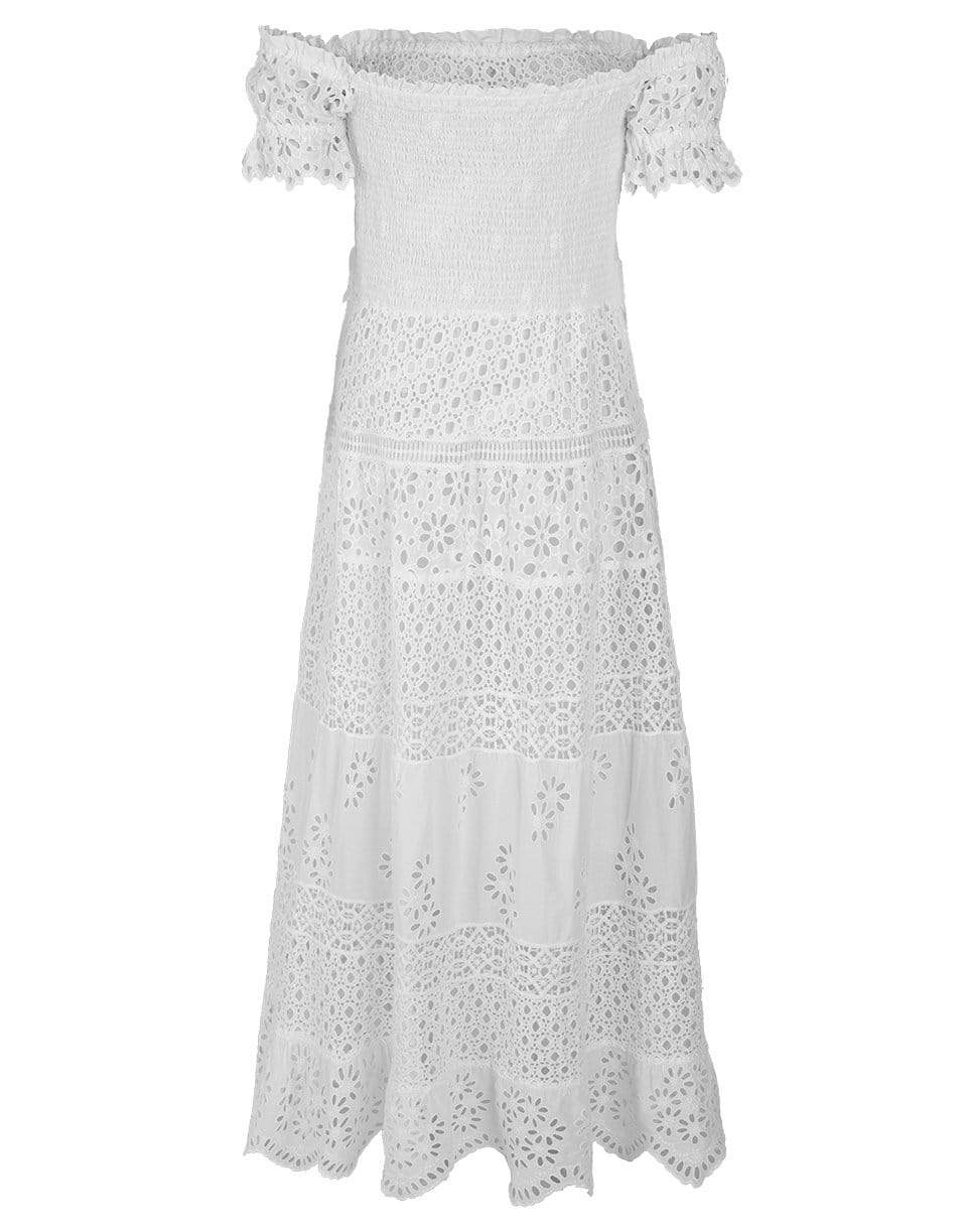 TEMPTATION POSITANO-Malta Off Shoulder Tea Length Dress-