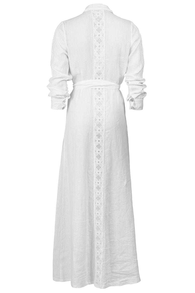 TEMPTATION POSITANO-Minerva Long Sleeve Long Shirt Dress-