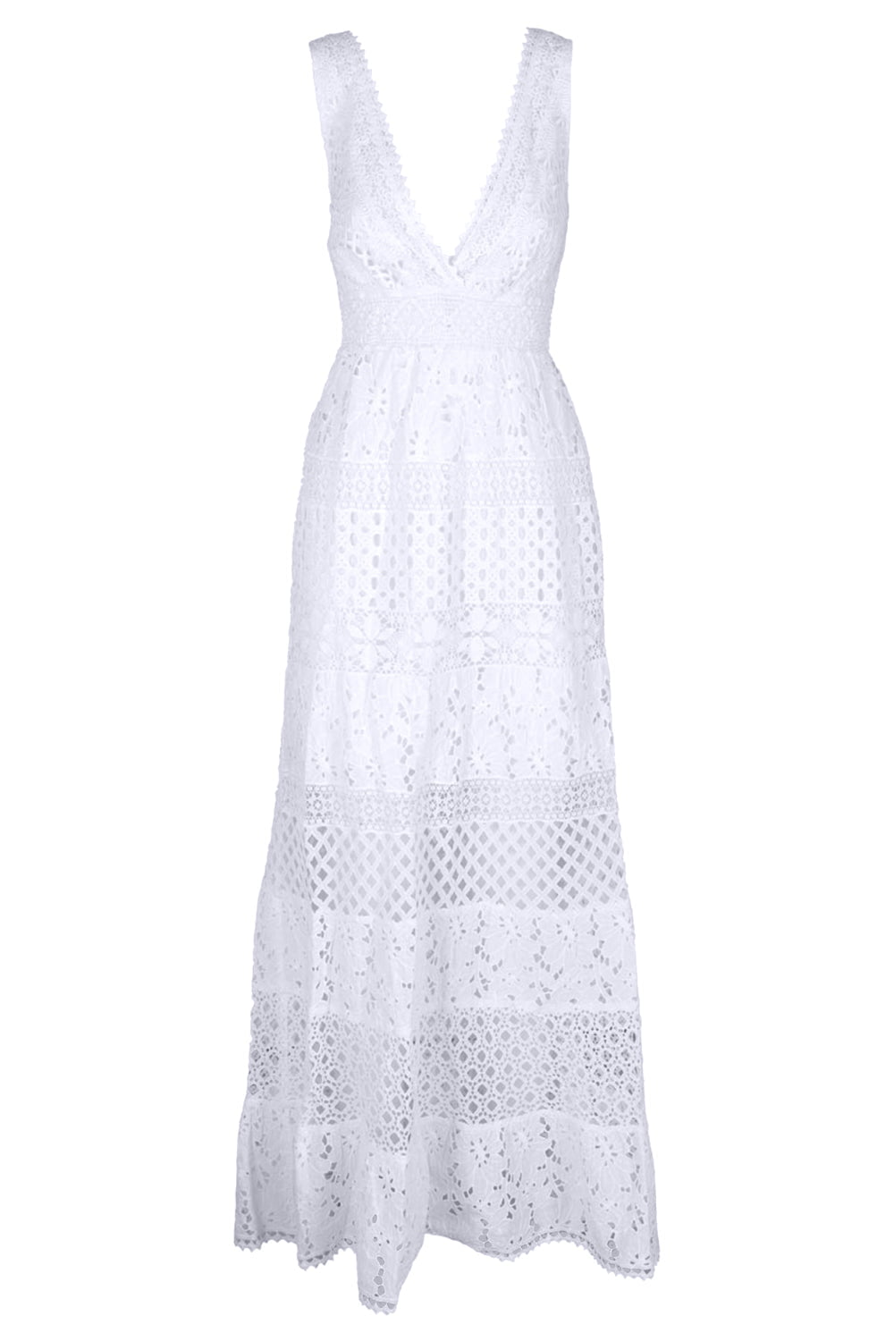 TEMPTATION POSITANO-Morganite Dress - Bianco-