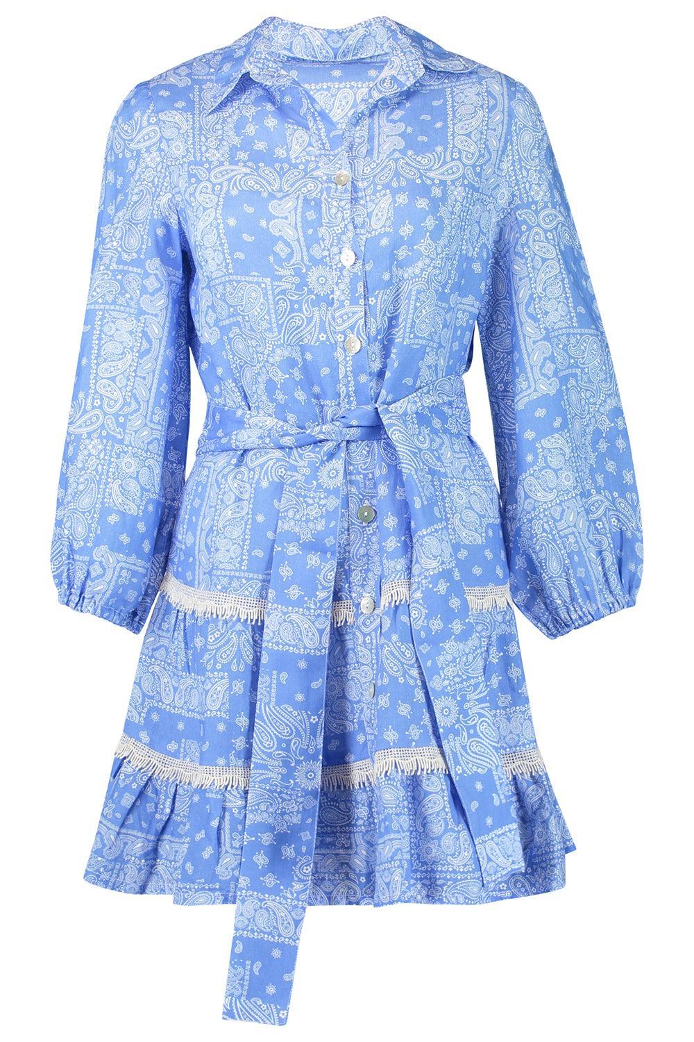 Gelato Dress-BLUE-XS-CLOTHINGDRESSCASUAL-TEMPTATION POSITANO