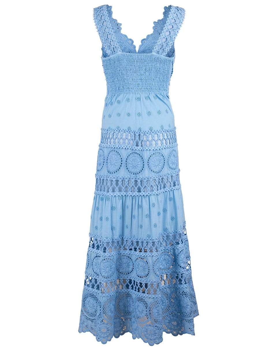 TEMPTATION POSITANO-Asuncion Sleeveless V-Neck Cielo Maxi Dress-