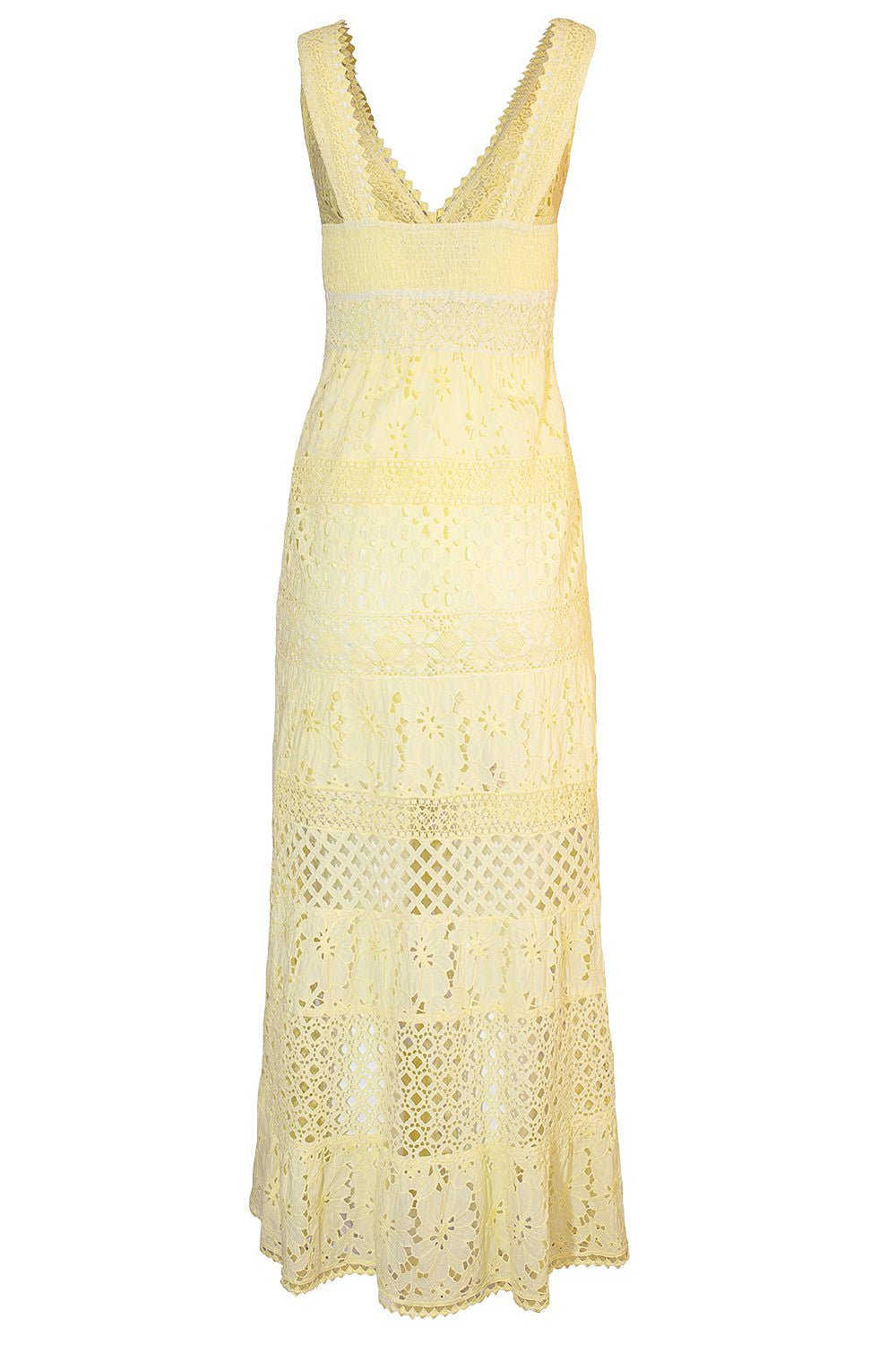 TEMPTATION POSITANO-Morganite Dress - Giallo-