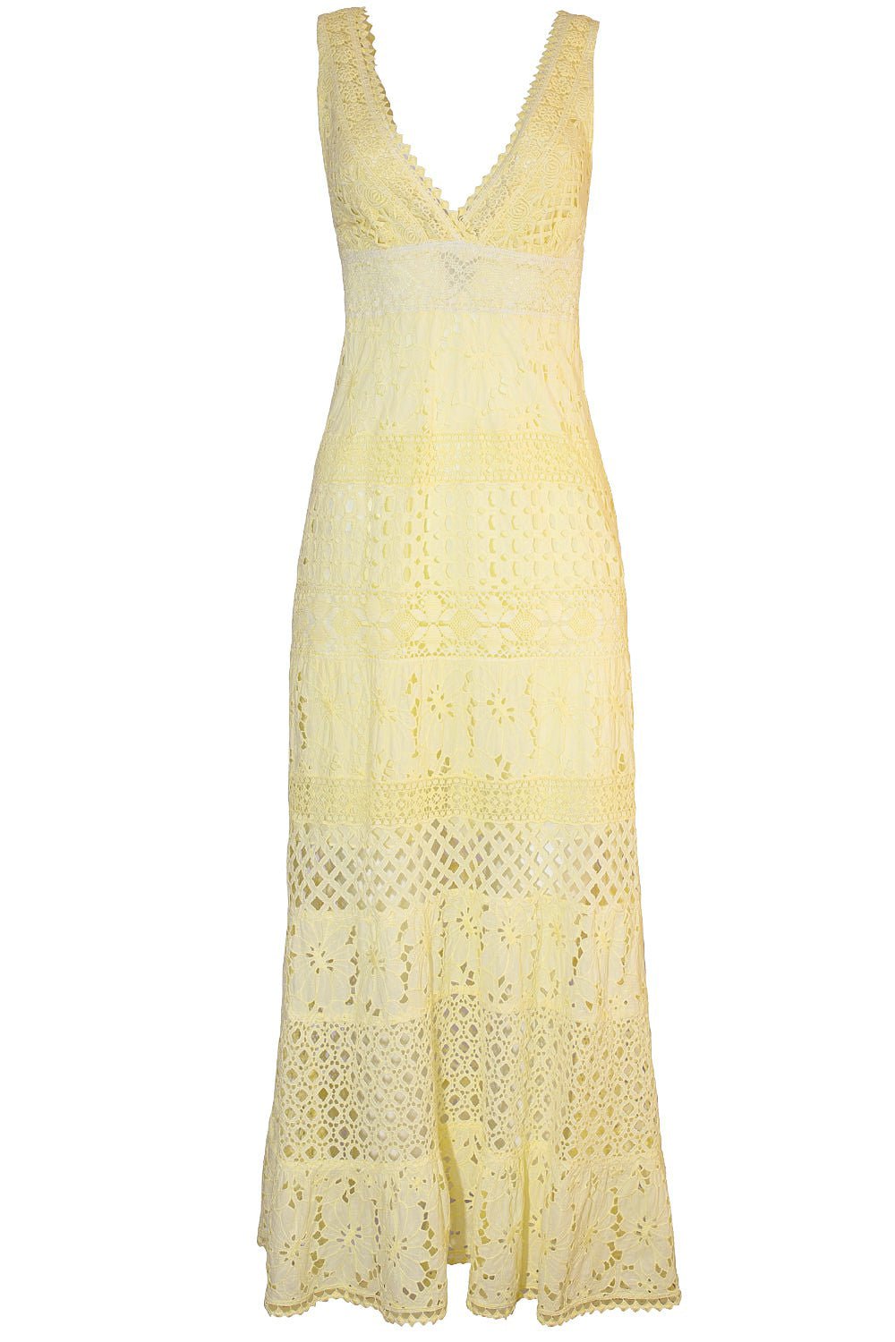 TEMPTATION POSITANO-Morganite Dress - Giallo-