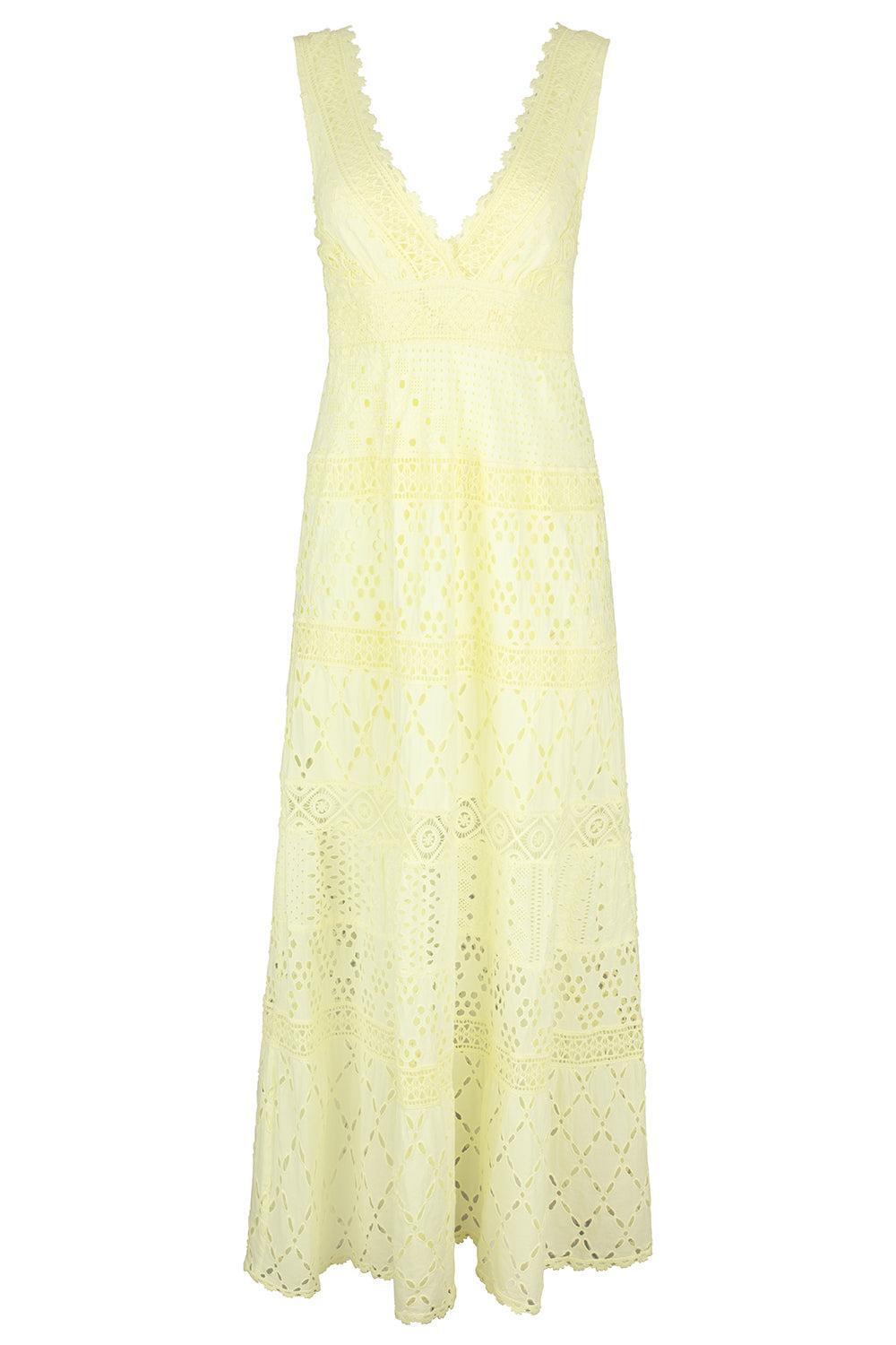 Paglia Long Dress-GIALLO-XS-CLOTHINGDRESSCASUAL-TEMPTATION POSITANO
