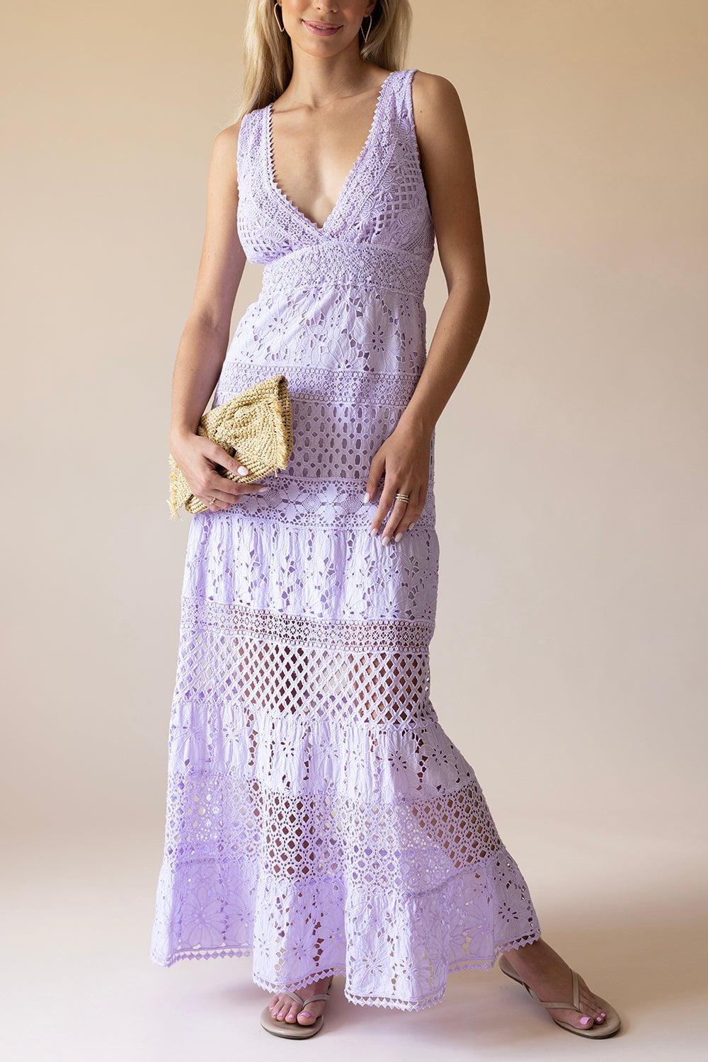 TEMPTATION POSITANO-Morganite Dress - Lillia-