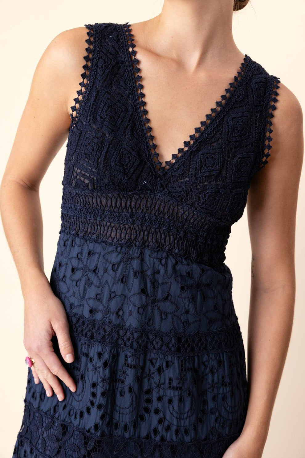 Titanic Dress - Navy