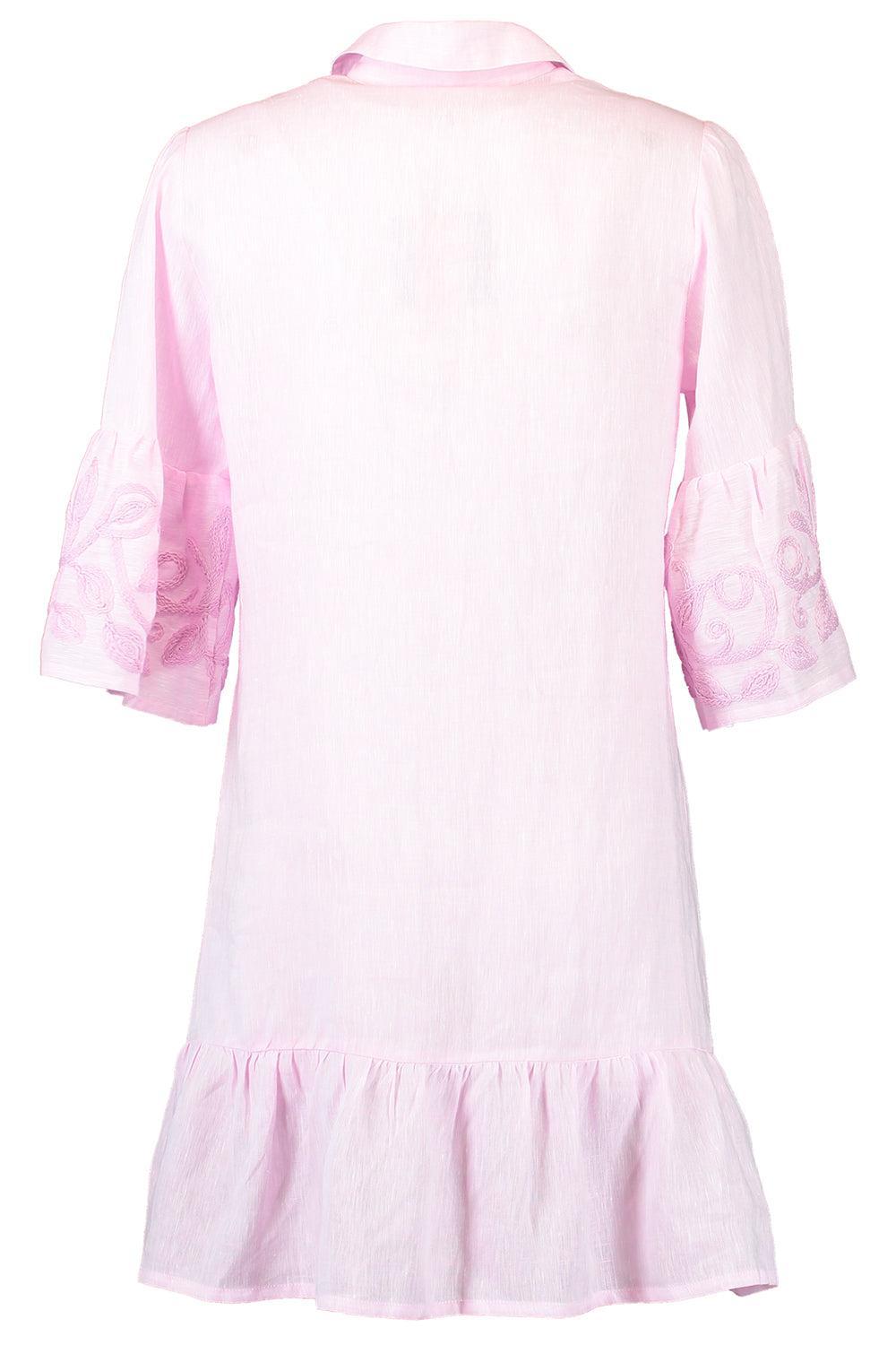 Enza Dress-PINK-XS-CLOTHINGDRESSCASUAL-TEMPTATION POSITANO