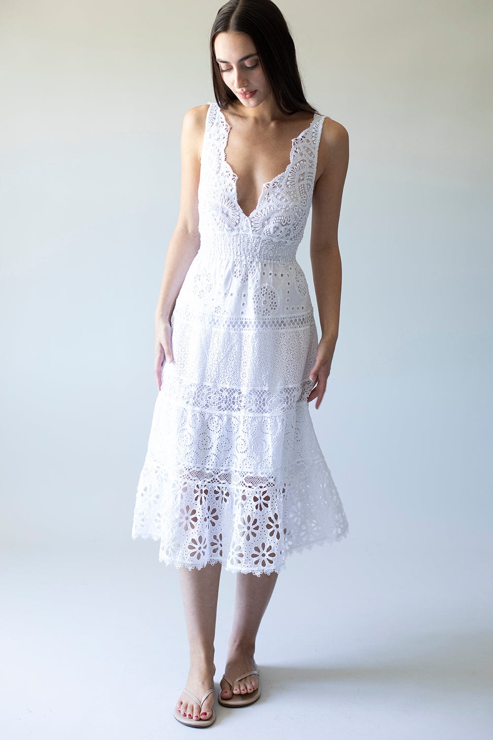 TEMPTATION POSITANO-Casper Midi Dress-