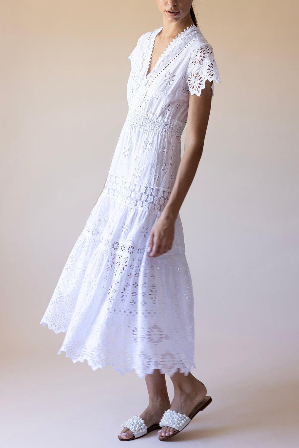 TEMPTATION POSITANO-Cristallo Dress - White-