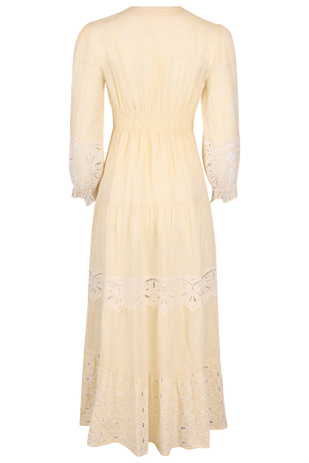  Botero Long Dress-YELLOW-XS-CLOTHINGDRESSCASUAL-TEMPTATION POSITANO 