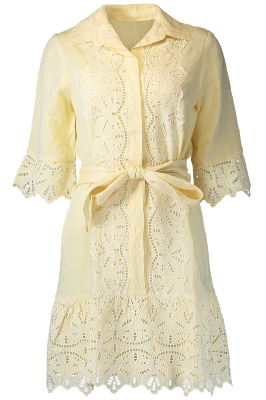 Tequila Mini Dress-YELLOW-XS-CLOTHINGDRESSCASUAL-TEMPTATION POSITANO