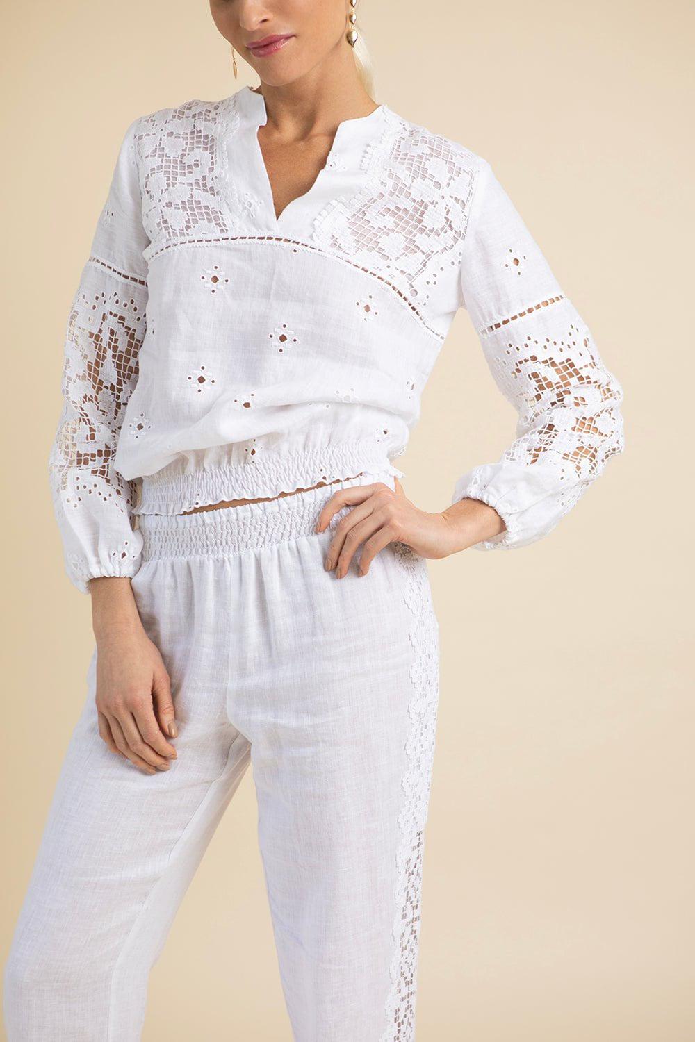 TEMPTATION POSITANO-Corallo Blouse-