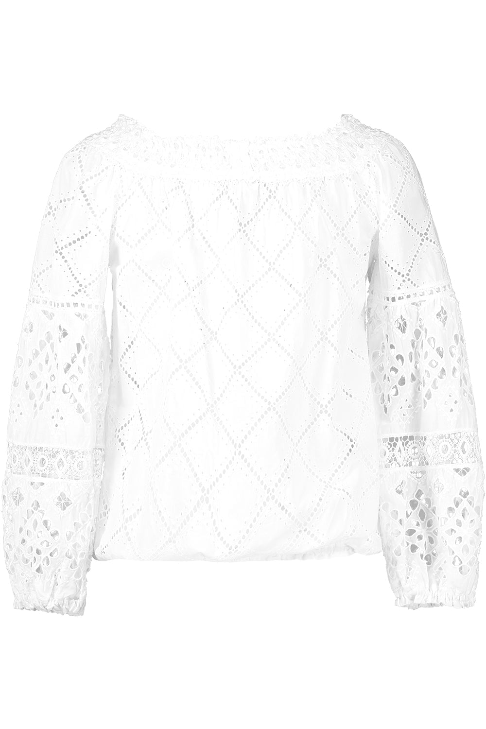 TEMPTATION POSITANO-Miramare Blouse - Bianco-