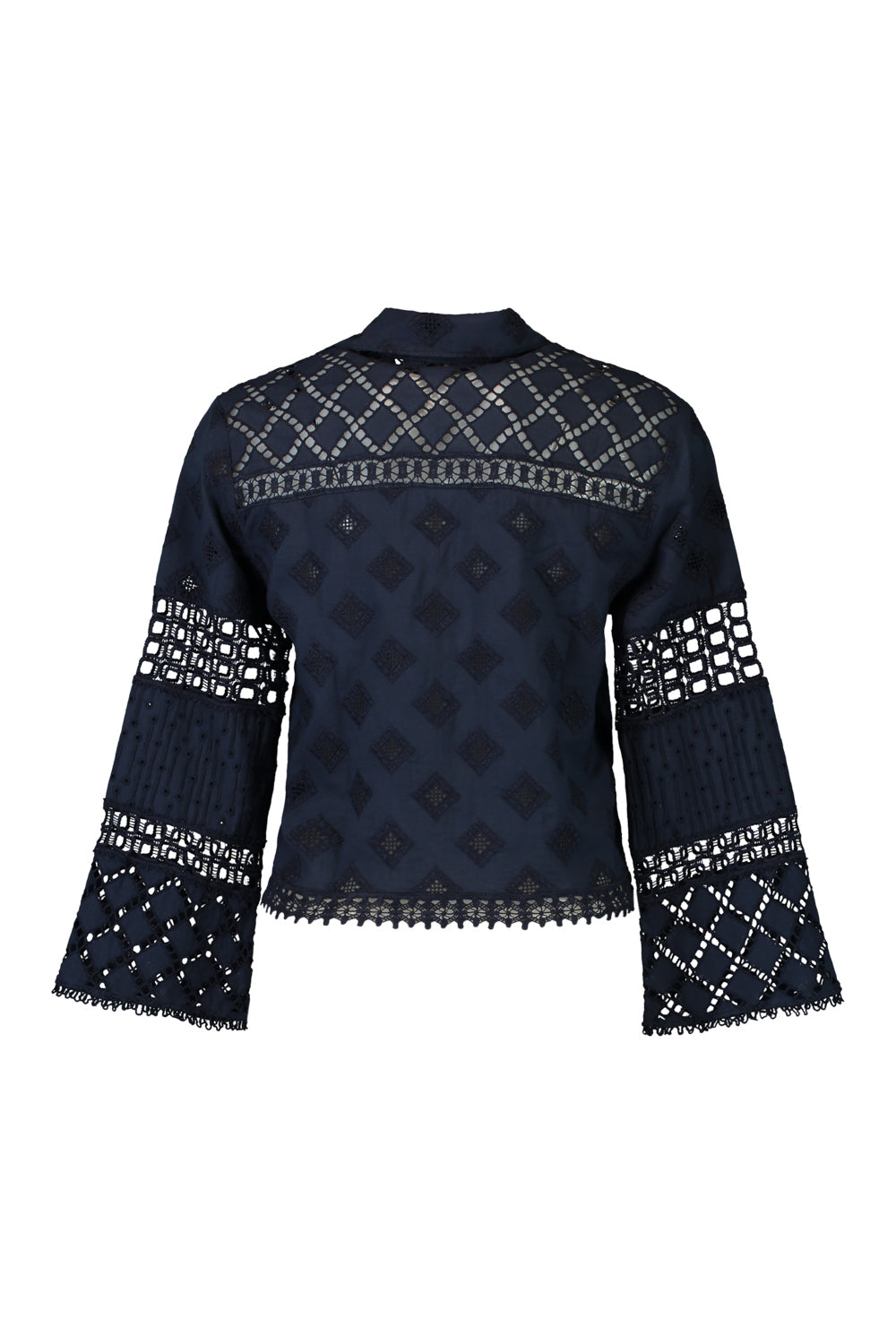 Aneto Blouse - Navy