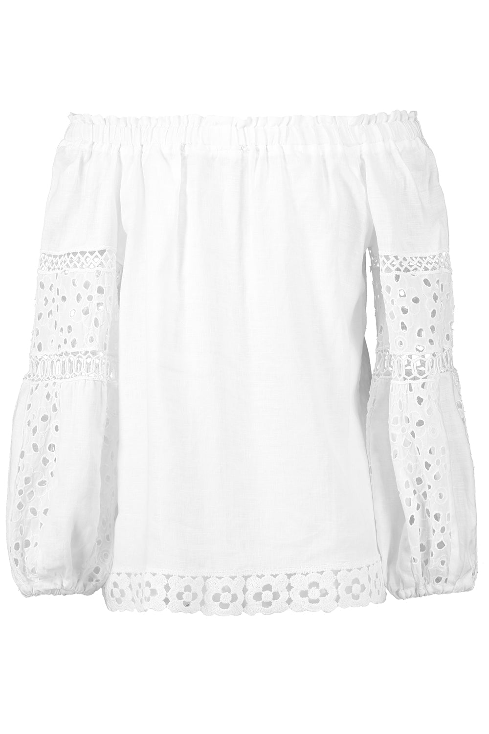 TEMPTATION POSITANO-Semia Top - White-