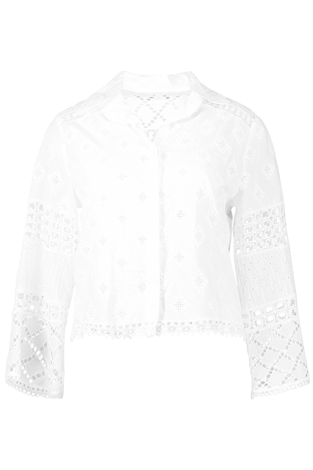 Aneto Blouse-WHITE-XS-CLOTHINGTOPBLOUSE-TEMPTATION POSITANO