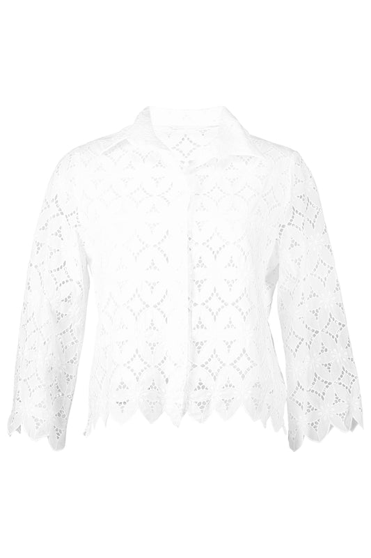 Maggiorana Blouse-WHITE-XS-CLOTHINGTOPBLOUSE-TEMPTATION POSITANO