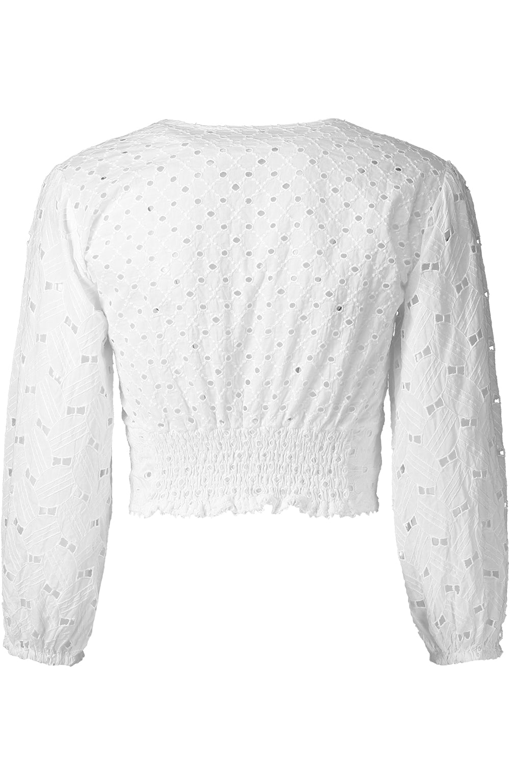  Moretto Blouse-WHITE-XS-CLOTHINGTOPBLOUSE-TEMPTATION POSITANO 