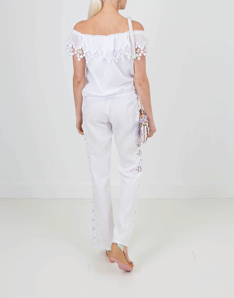 TEMPTATION POSITANO-Pate Crochet Blouse-