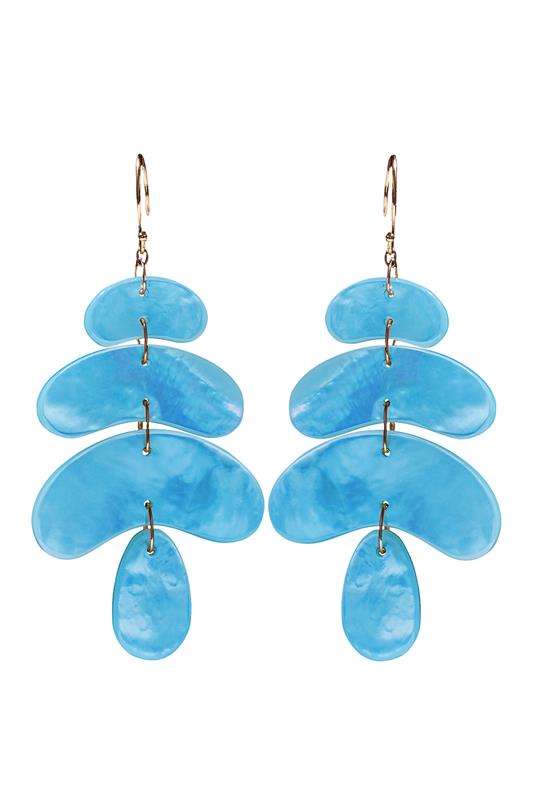 Small Turquoise Totem Earrings JEWELRYFINE JEWELEARRING TEN THOUSAND THINGS   