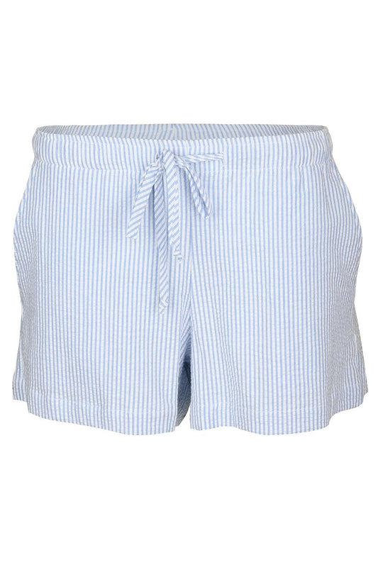 Flutter Short - Blue White Stripe-STRIPE-1-CLOTHINGPANTSHORT-The Lady & The Sailor x Marissa Collections