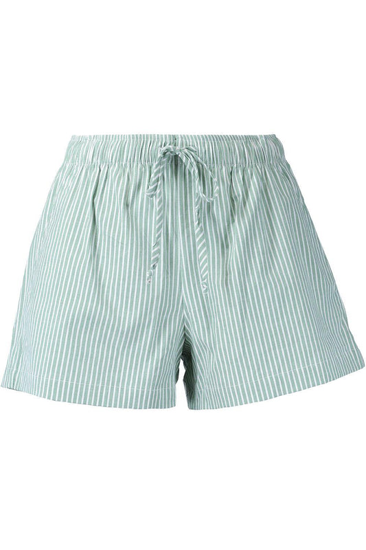 Flutter Short - Green White-STRIPE-1-CLOTHINGPANTSHORT-The Lady & The Sailor x Marissa Collections
